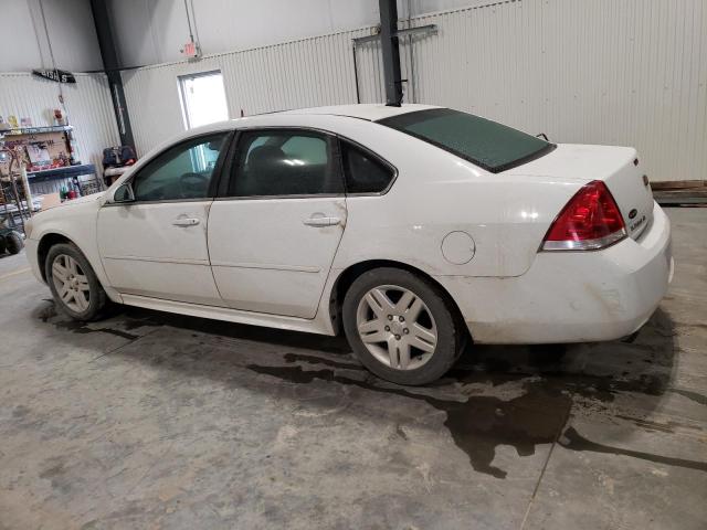 2G1WG5E38C1283626 - 2012 CHEVROLET IMPALA LT WHITE photo 2