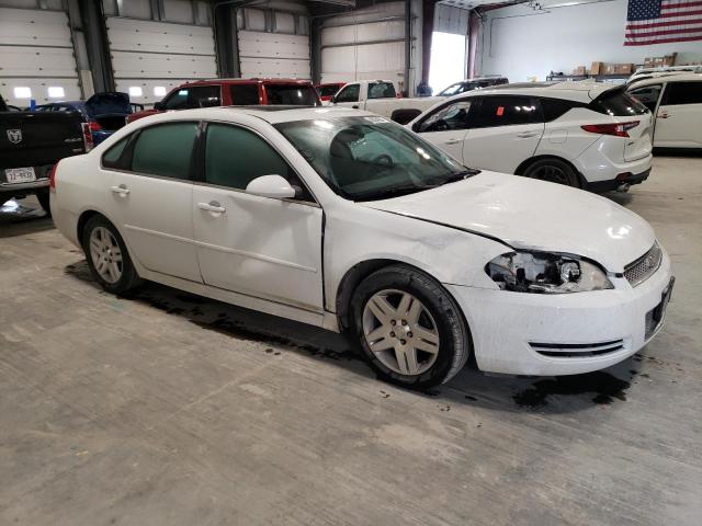 2G1WG5E38C1283626 - 2012 CHEVROLET IMPALA LT WHITE photo 4