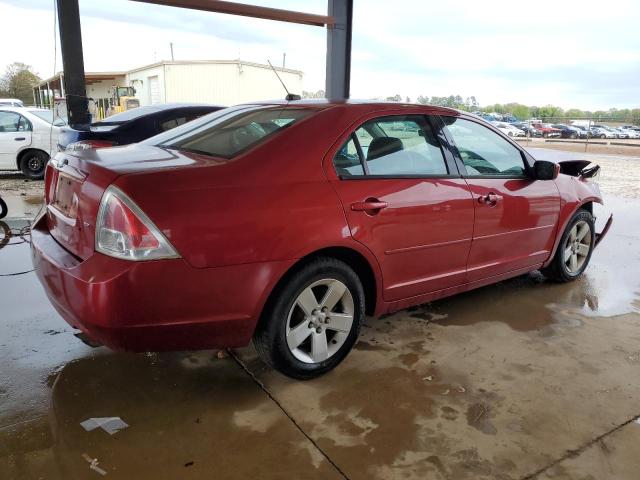 3FAHP07Z07R232410 - 2007 FORD FUSION SE RED photo 3