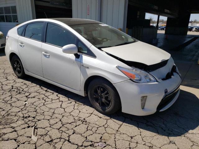 JTDKN3DU3C5524372 - 2012 TOYOTA PRIUS WHITE photo 4