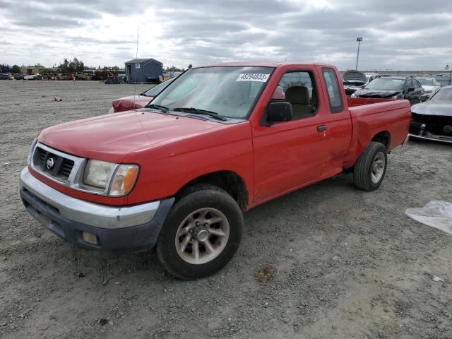1N6DD26S1WC337968 - 1998 NISSAN FRONTIER KING CAB XE RED photo 1