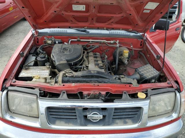 1N6DD26S1WC337968 - 1998 NISSAN FRONTIER KING CAB XE RED photo 11