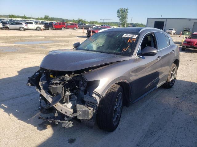 ZASFAKBN1J7B87468 - 2018 ALFA ROMEO STELVIO TI BLUE photo 2