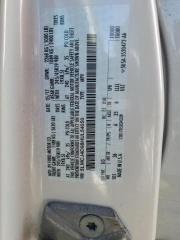 5LMCJ4D98HUL54050 - 2017 LINCOLN MKC BLACK LABEL Weiß Foto 14