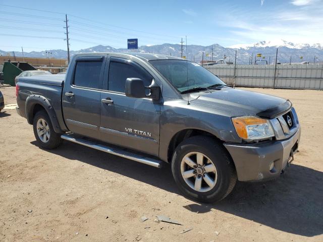 1N6AA07C08N302627 - 2008 NISSAN TITAN XE GRAY photo 4