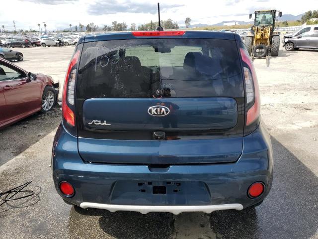 KNDJP3A53K7002525 - 2019 KIA SOUL + BLUE photo 6