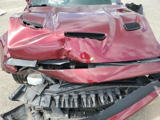 2C3CDZFJ0KH574462 - 2019 DODGE CHALLENGER R/T SCAT PACK BURGUNDY photo 11