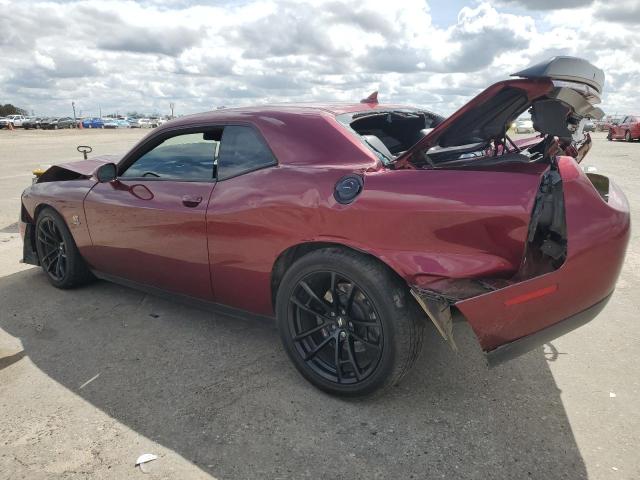 2C3CDZFJ0KH574462 - 2019 DODGE CHALLENGER R/T SCAT PACK BURGUNDY photo 2