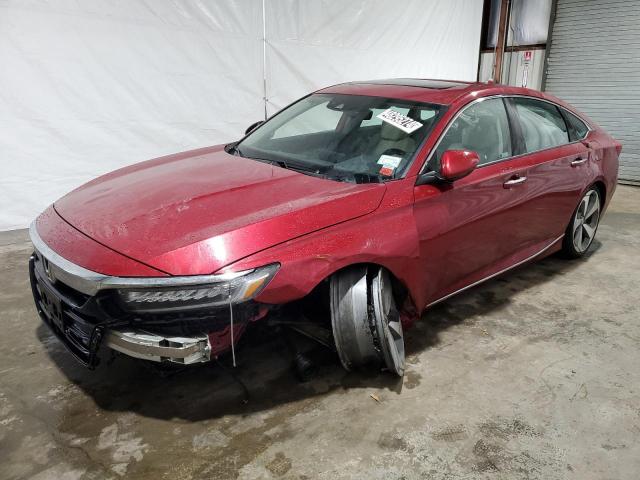 1HGCV1F93JA073161 - 2018 HONDA ACCORD TOURING RED photo 1