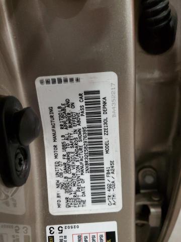 1NXBR32E58Z976395 - 2008 TOYOTA COROLLA CE TAN photo 12