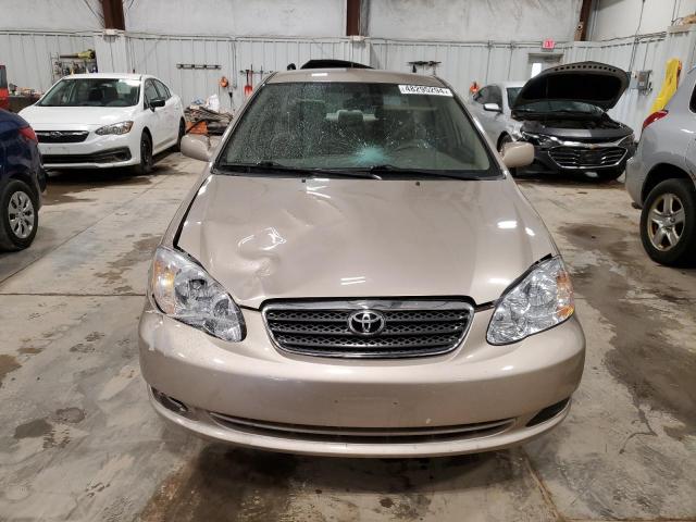 1NXBR32E58Z976395 - 2008 TOYOTA COROLLA CE TAN photo 5