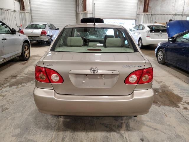 1NXBR32E58Z976395 - 2008 TOYOTA COROLLA CE TAN photo 6