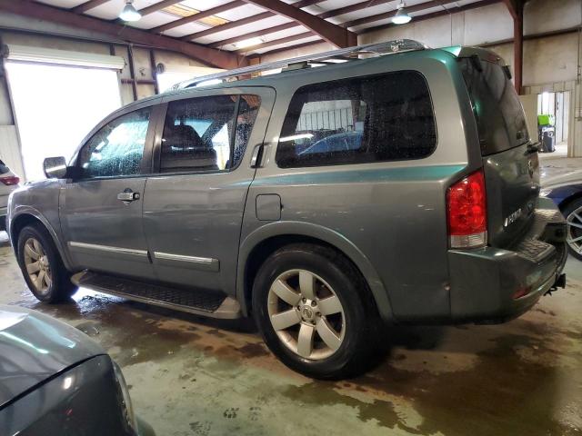 5N1BA0ND3EN604147 - 2014 NISSAN ARMADA SV GRAY photo 2