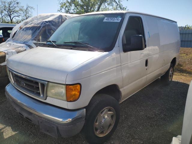 1FTNE24L15HA80344 - 2005 FORD ECONOLINE E250 VAN WHITE photo 1