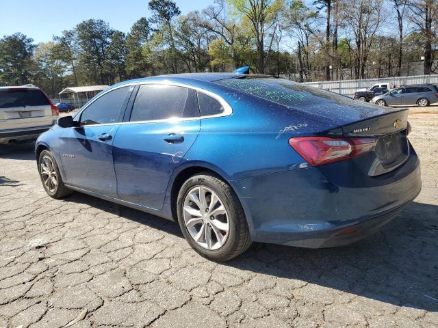 1G1ZD5ST4KF156454 - 2019 CHEVROLET MALIBU LT BLUE photo 2