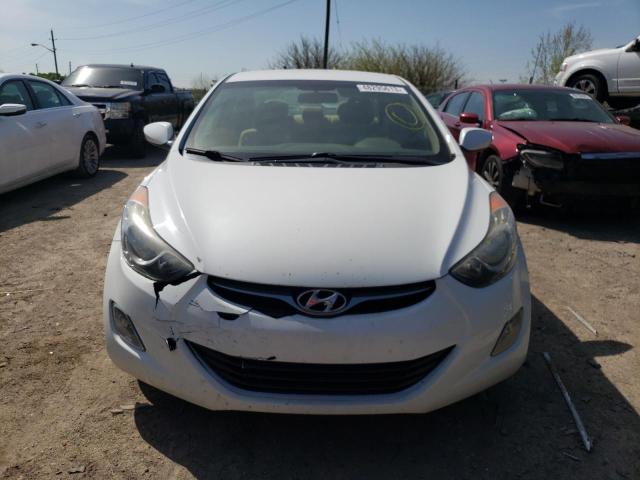 5NPDH4AE2DH185866 - 2013 HYUNDAI ELANTRA GLS WHITE photo 5