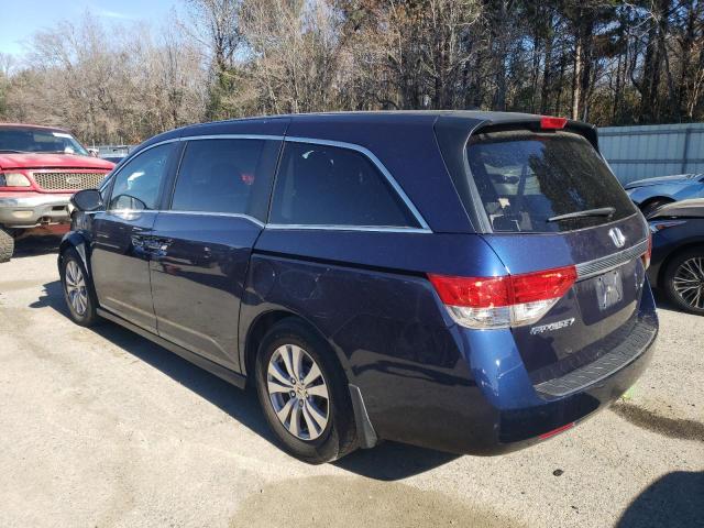 5FNRL5H39GB077746 - 2016 HONDA ODYSSEY SE BLUE photo 2