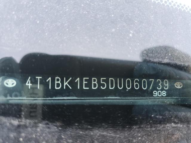 4T1BK1EB5DU060739 - 2013 TOYOTA AVALON BASE Ağ foto 12