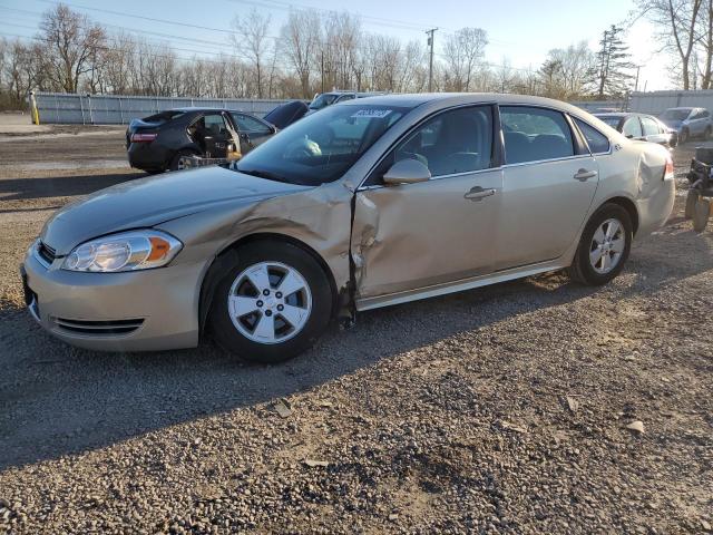 2G1WT57K691255638 - 2009 CHEVROLET IMPALA 1LT BEIGE photo 1