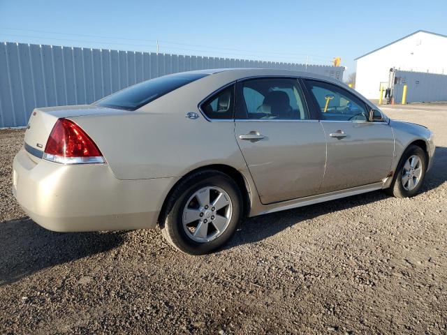 2G1WT57K691255638 - 2009 CHEVROLET IMPALA 1LT BEIGE photo 3