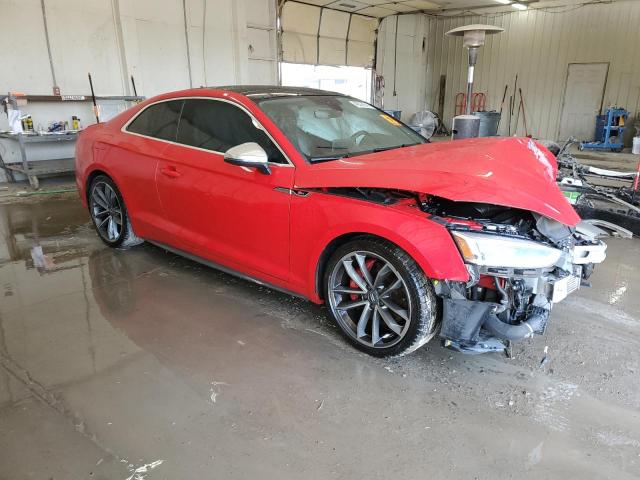 WAUP4AF52JA003079 - 2018 AUDI S5 PREMIUM PLUS წითელი ფოტო 4