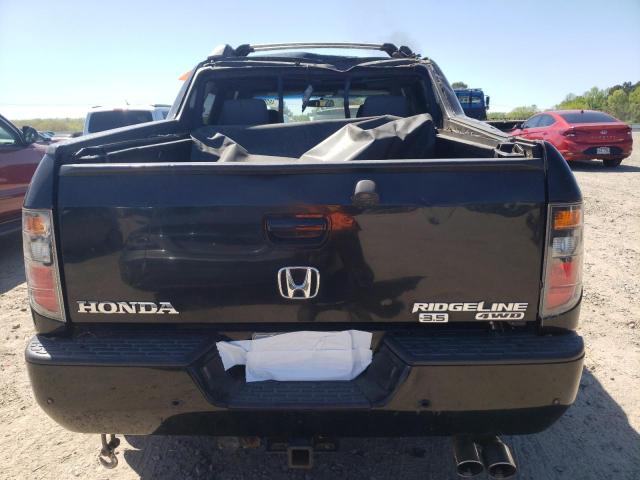 2HJYK16578H535304 - 2008 HONDA RIDGELINE RTL BLACK photo 6