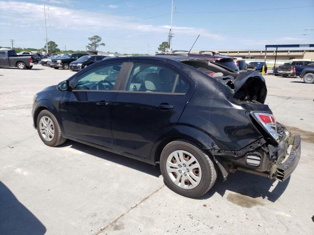 1G1JB5SH0H4104774 - 2017 CHEVROLET SONIC LS BLACK photo 2