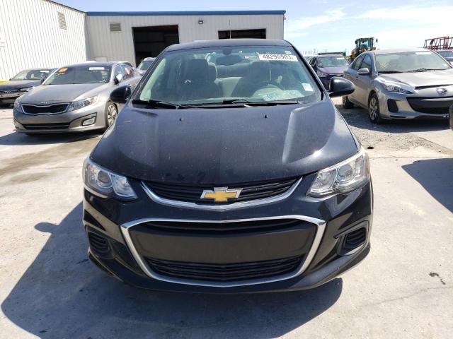 1G1JB5SH0H4104774 - 2017 CHEVROLET SONIC LS BLACK photo 5