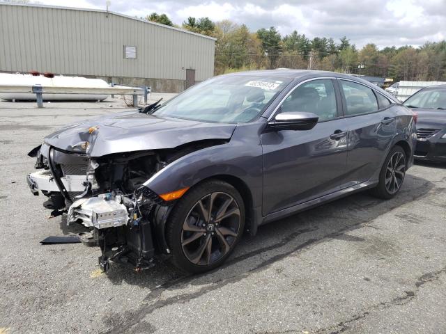 2HGFC2F89MH514233 - 2021 HONDA CIVIC SPORT 灰色 照片 1