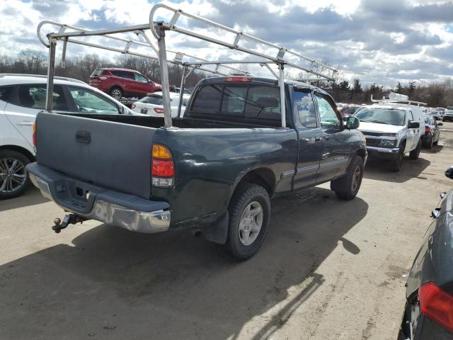 5TBRT3412YS103117 - 2000 TOYOTA TUNDRA ACCESS CAB Verde foto 3
