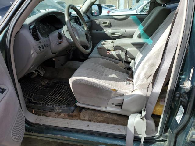 5TBRT3412YS103117 - 2000 TOYOTA TUNDRA ACCESS CAB Verde foto 7