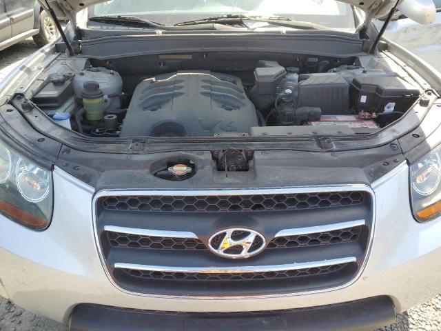 5NMSH73E78H157036 - 2008 HYUNDAI SANTA FE SE SILVER photo 12