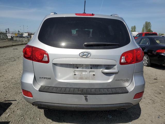 5NMSH73E78H157036 - 2008 HYUNDAI SANTA FE SE SILVER photo 6