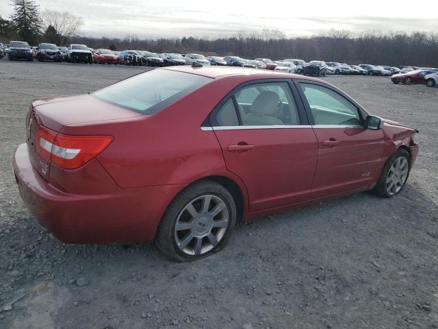 3LNHM28T59R615881 - 2009 LINCOLN MKZ RED photo 3