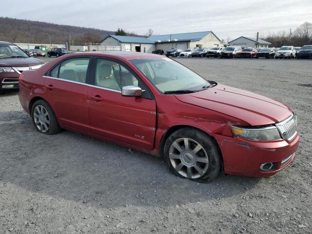 3LNHM28T59R615881 - 2009 LINCOLN MKZ RED photo 4