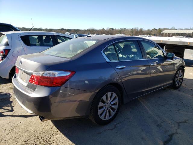 1HGCR2F88EA084115 - 2014 HONDA ACCORD EXL GRAY photo 3