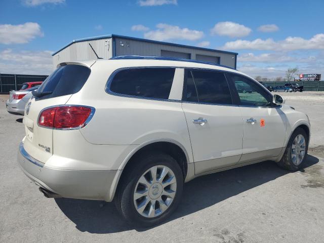 5GAKRCED4BJ255406 - 2011 BUICK ENCLAVE CXL WHITE photo 3