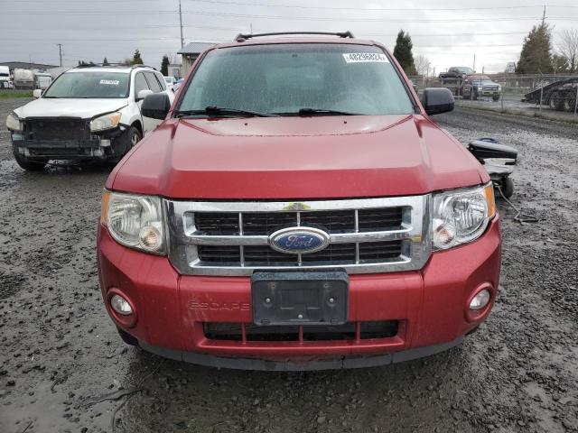 1FMCU03789KA82888 - 2009 FORD ESCAPE XLT RED photo 5