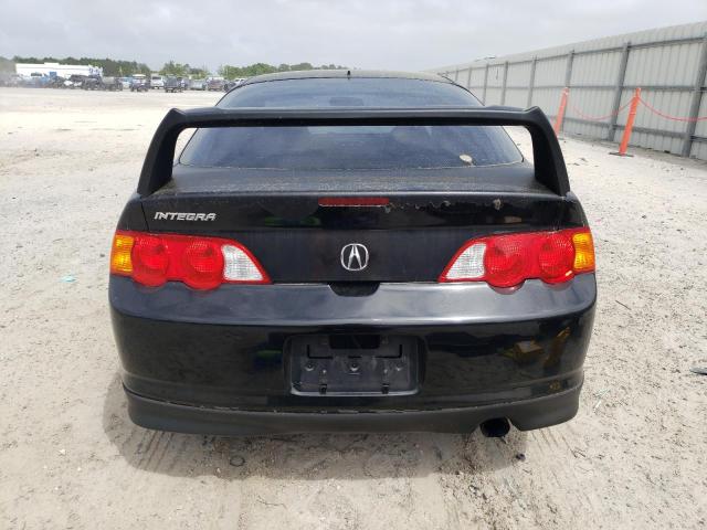 JH4DC53883C003317 - 2003 ACURA RSX BLACK photo 6