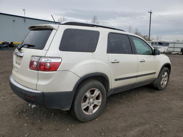 1GKER13D09J121106 - 2009 GMC ACADIA SLE WHITE photo 3