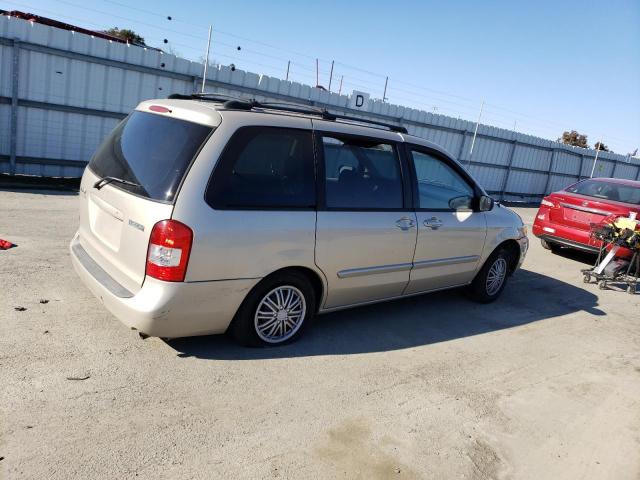 JM3LW28G710174827 - 2001 MAZDA MPV WAGON BEIGE photo 3