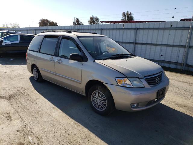 JM3LW28G710174827 - 2001 MAZDA MPV WAGON BEIGE photo 4