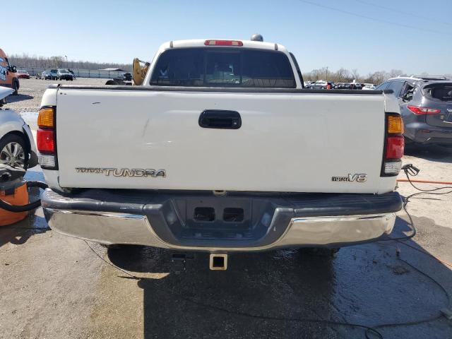 5TBRT34113S438765 - 2003 TOYOTA TUNDRA ACCESS CAB SR5 WHITE photo 6