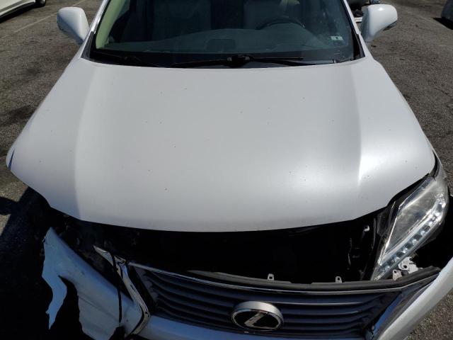 2T2ZB1BAXFC001695 - 2015 LEXUS RX 450H WHITE photo 12