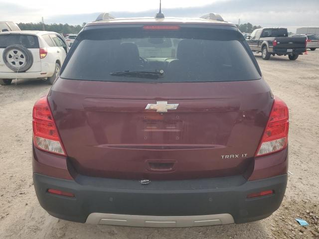 3GNCJLSB9GL213737 - 2016 CHEVROLET TRAX 1LT RED photo 6