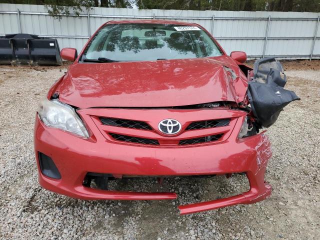 2T1BU4EE5DC111907 - 2013 TOYOTA COROLLA BASE RED photo 5