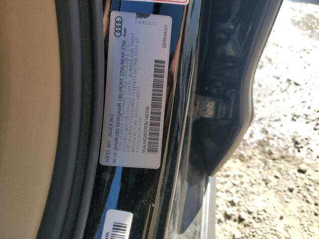 WAUHGAFCXDN146708 - 2013 AUDI A6 PRESTIGE შავი ფოტო 12