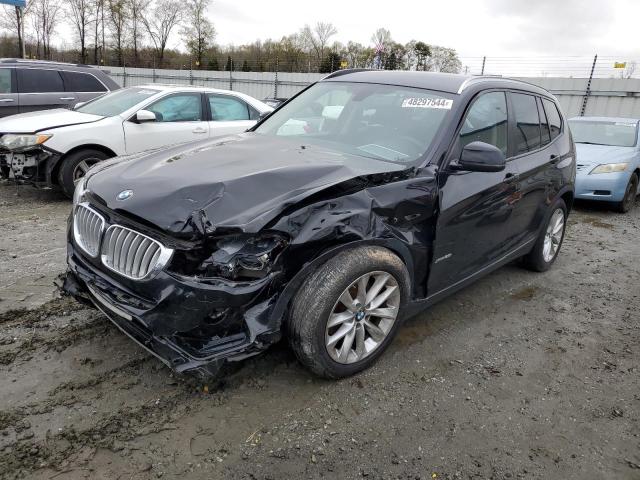 5UXWX9C58F0D51721 - 2015 BMW X3 XDRIVE28I BLACK photo 1