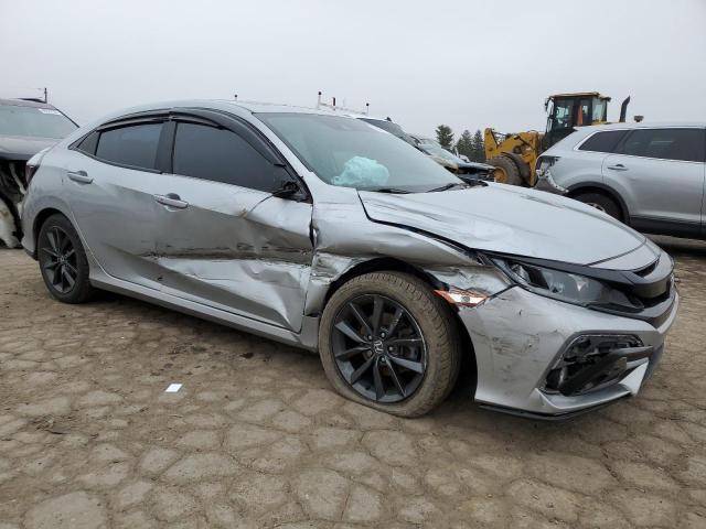 SHHFK7H63MU400372 - 2021 HONDA CIVIC EX SILVER photo 4