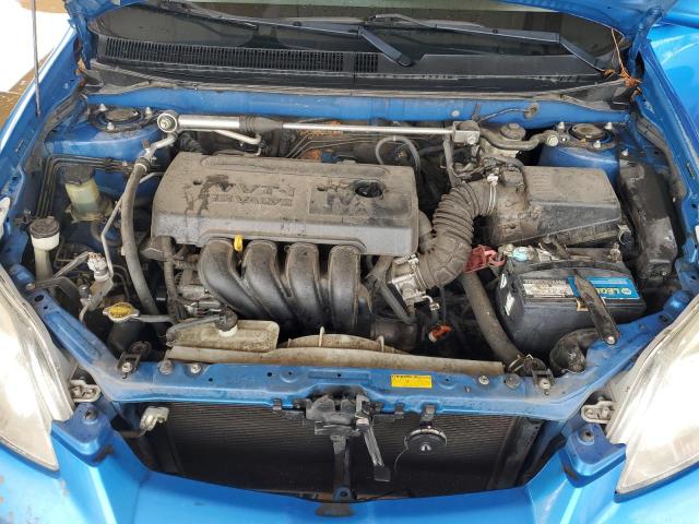 2T1KR30E37C644295 - 2007 TOYOTA COROLLA MA XR BLUE photo 11